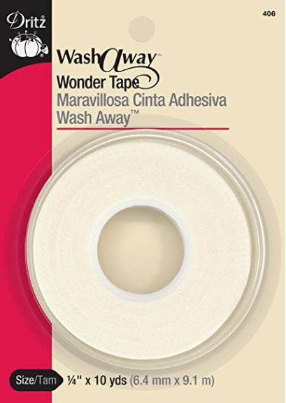 Wash Away Tape 1/4"